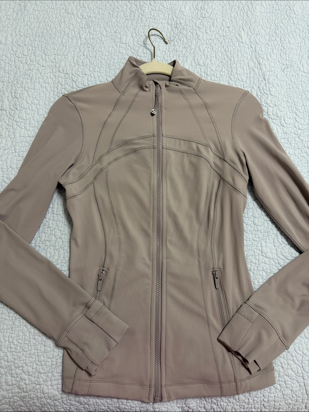 Lululemon Define jacket lilac gray